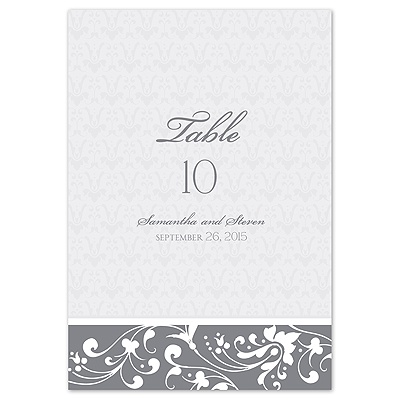 Forever Color - Mercury - Table Number