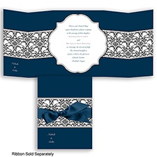 Together Forever - Peacock - Invitation