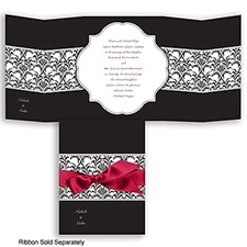 Together Forever - Black - Invitation