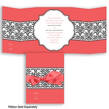 Together Forever - Guava - Invitation