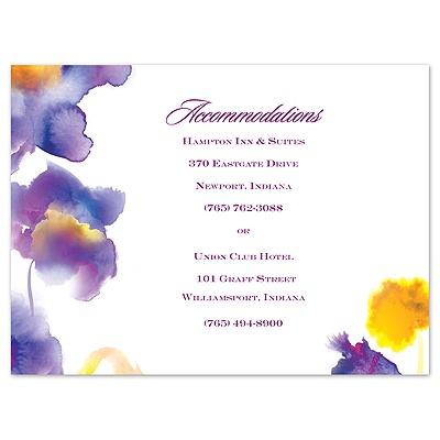 Color Fantasy - Sangria - Multi-Purpose Card