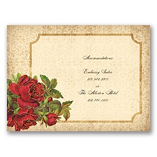 Antique Roses - Apple -  Multi-Purpose Card