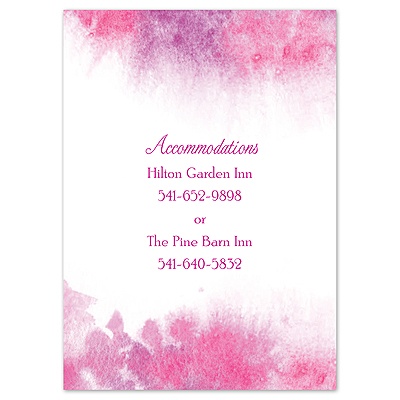 Splash - Begonia - Multi-Purpose Card