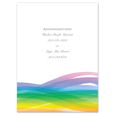 Entwined - Rainbow - Multi-Purpose Card