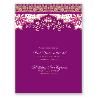 Moroccan Magic - Begonia - Multi-Purpose Card