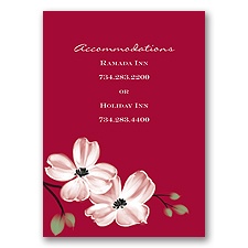 Dogwood Blossoms - Apple - Multi-Purpose Card