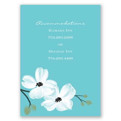 Dogwood Blossoms - Pool - Multi-Purpose Card