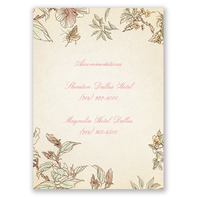 Oriental Gardens - Multi-Purpose Card
