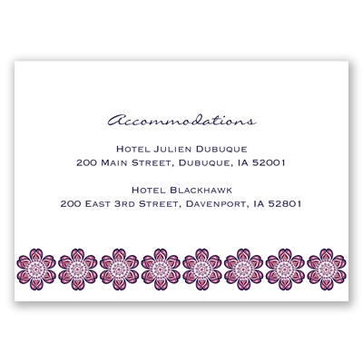 Particularly Paisley - Lapis - Multi-Purpose Card
