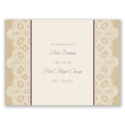 Wrapped In Lace - Multi-Purpose Card