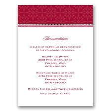 Victorian Charm - Apple - Multi-Purpose Card