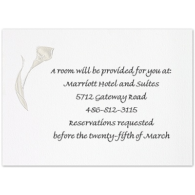 Elegant Lilies - Multi-Purpose Card