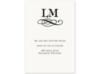 Modern Elegance Flourish - Bright White Multi-Purpose Card
