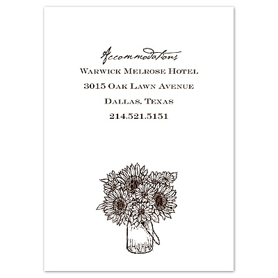 Sunflower Jar - Multi-Purpose Card