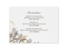 Flourish with Golden Shadow - Chocolate - Multi-Purpose Card
