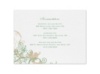 Flourish with Golden Shadow - Clover - Multi-Purpose Card