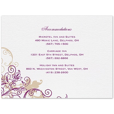 Flourish with Golden Shadow - Sangria - Multi-Purpose Card