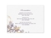 Flourish with Golden Shadow - Plum - Multi-Purpose Card