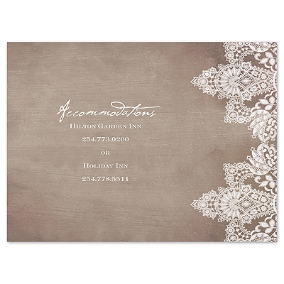 Vintage Lace - Multi-Purpose Card