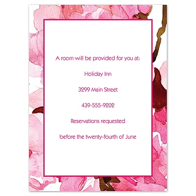 Lush Floral - Watermelon - Multi-Purpose Card