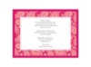 Perfect Paisley Duet - Watermelon- Multi-Purpose Card
