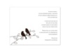 Love Birds - Chocolate - Multi-Purpose Card