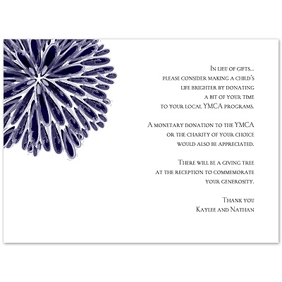 Burst of Color - Lapis - Multi-Purpose Card