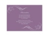 Photo and Swirls - Wisteria - Multi-Purpose Card
