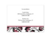 Floral Border - Apple - Multi-Purpose Card