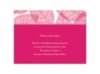 Translucent Leaves - Watermelon - Multi-Purpose Card