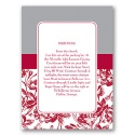 Vintage Floral Photo - Apple - Multi-Purpose Card