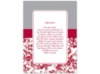 Vintage Floral Photo - Apple - Multi-Purpose Card