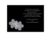 Floral Photo - Black - Multi-Purpose Card