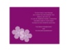 Floral Photo - Sangria - Multi-Purpose Card