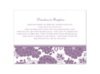 Floral Patterned - Wisteria - Multi-Purpose Card