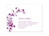 Fancy Flourish Photo - Sangria - Multi-Purpose Card
