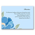 Patterned Peony - Cornflower - Multi-Purpose Card
