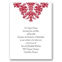 Decorative Damask - Apple - Multi Purpose Card