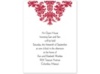 Decorative Damask - Apple - Multi Purpose Card