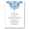 Decorative Damask - Cornflower - Multi Purpose Card