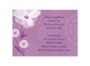 Moonlight Blossoms - Sangria - Multi-Purpose Card