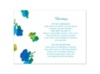 Floral Malibu - Multi-Purpose Card