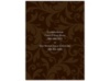 Treasured Jewels Pattern - Chocolate - Multi-Purpose Card