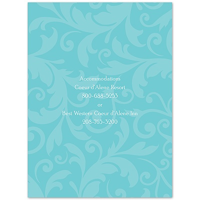Treasured Jewels Pattern - Pool - Multi-Purpose Card