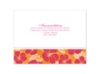Tropical Floral - Watermelon - Multi-Purpose Card