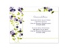 Flirty - Wisteria - Multi-Purpose Card