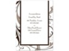 Swept Away - Chocolate - Multi-Purpose Card