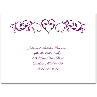 Imperial Filigree Heart - Multi-Purpose Card