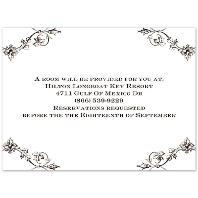 Imperial Deco Monogram - Multi-Purpose Card