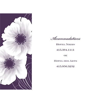 Two of Us - Plum - Multi-Purpose Card